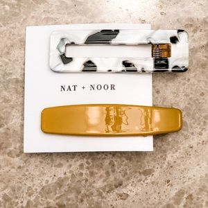 X S O L D X  Hair Clip Set Tortoise